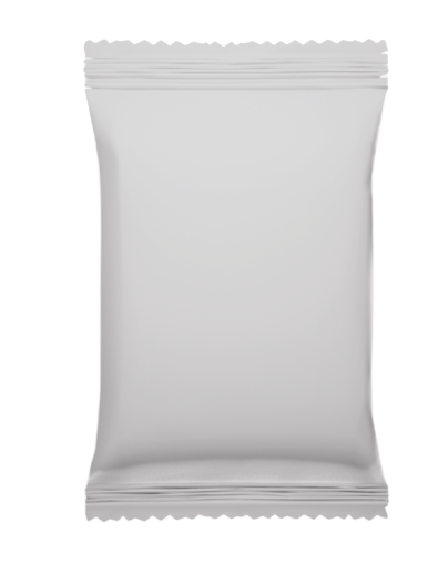 Unbranded single-serve pillow snack pack